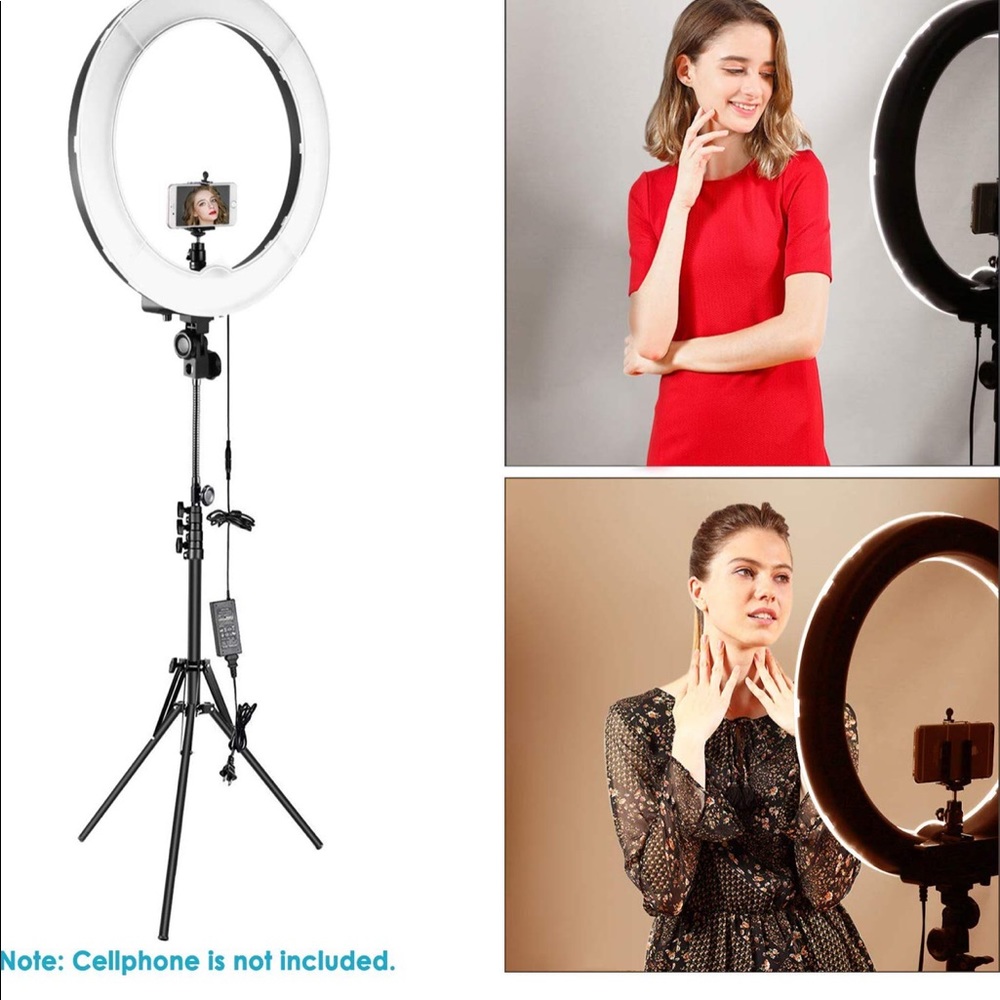 NEEWER DIMMABLE RING LIGHT 18”